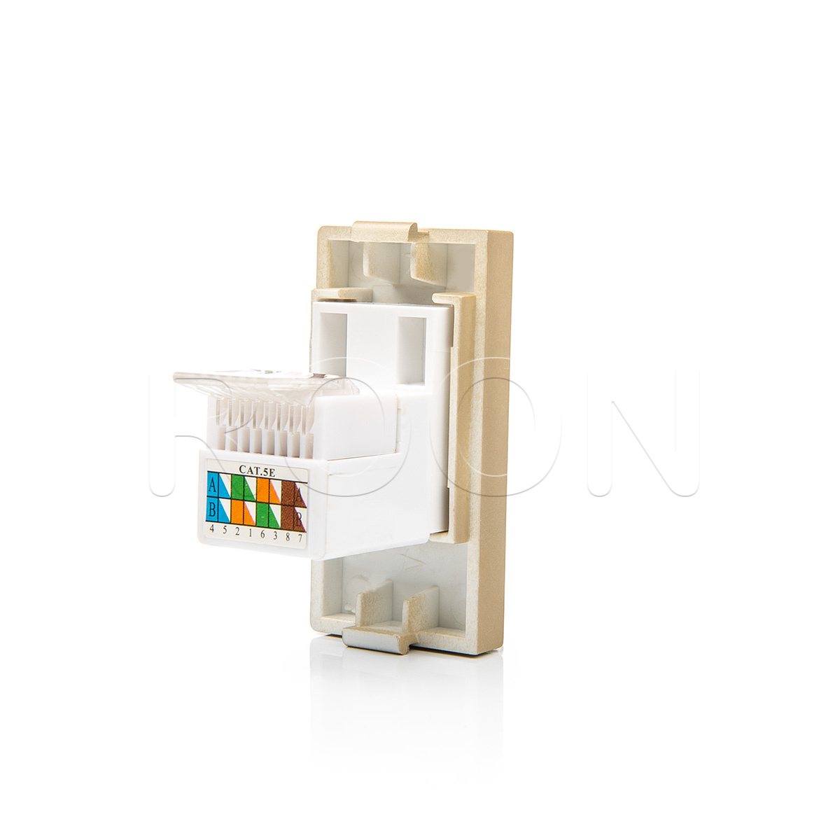 Modul - PC (RJ45) zásuvka ROON - zlatá